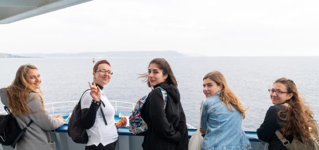 Fotografie na trajektu z mé zkušenosti na Maltě