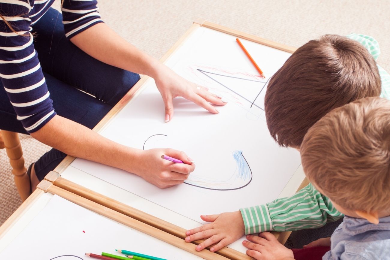 usare l'inglese per la cura e assistenza dei bambini