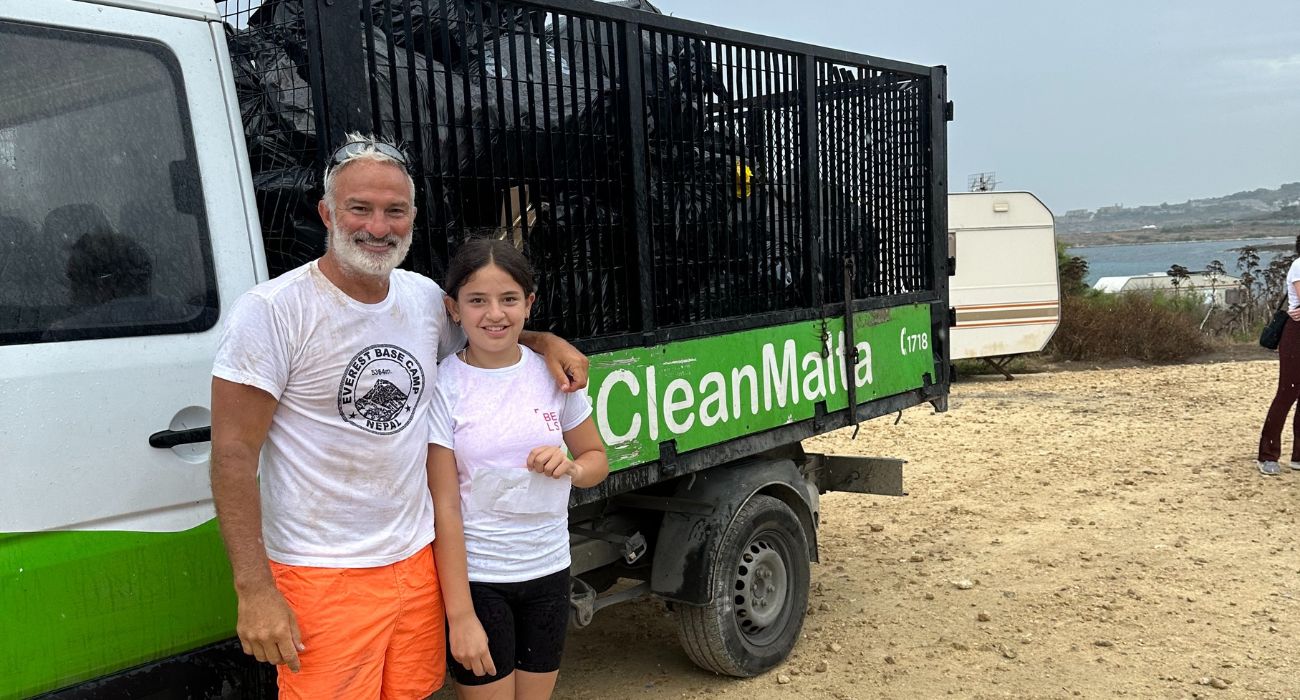 Cleaning up the coast with BELS Malta